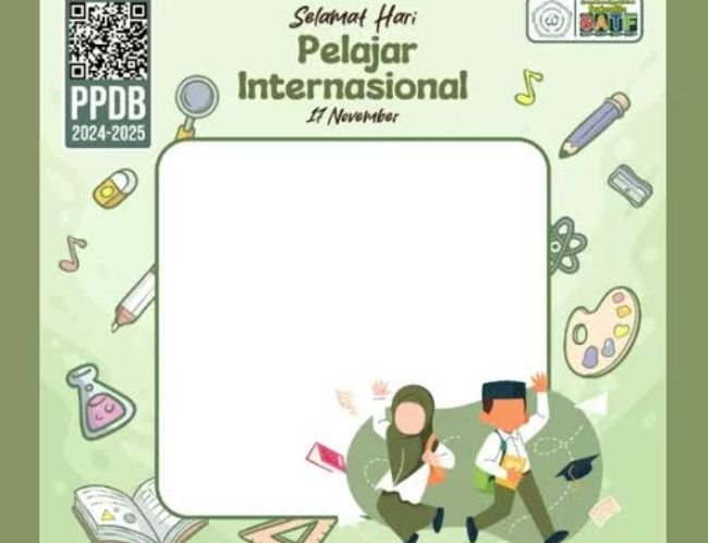 Langsung Klik! Kumpulan Link Twibbon Hari Pelajar Internasional 2023, Desain Terbaru dan Paling Keren