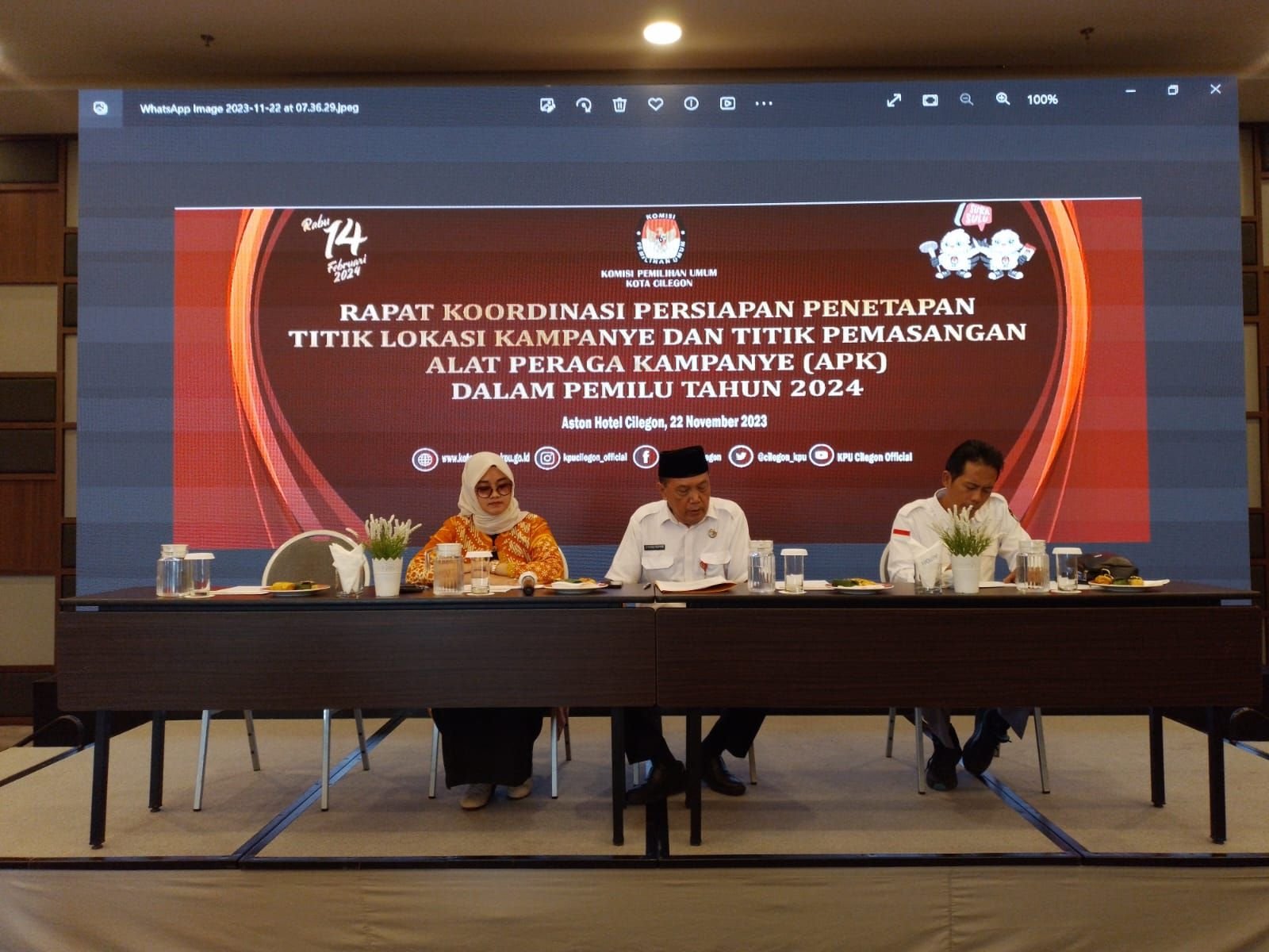 Penetapan Lokasi Kampanye di Kota Cilegon Masih Tarik Ulur, Baru Disepakati 7 Titik 1 Penetapan Lokasi Kampanye di Kota Cilegon Masih Tarik Ulur, Baru Disepakati 7 Titik