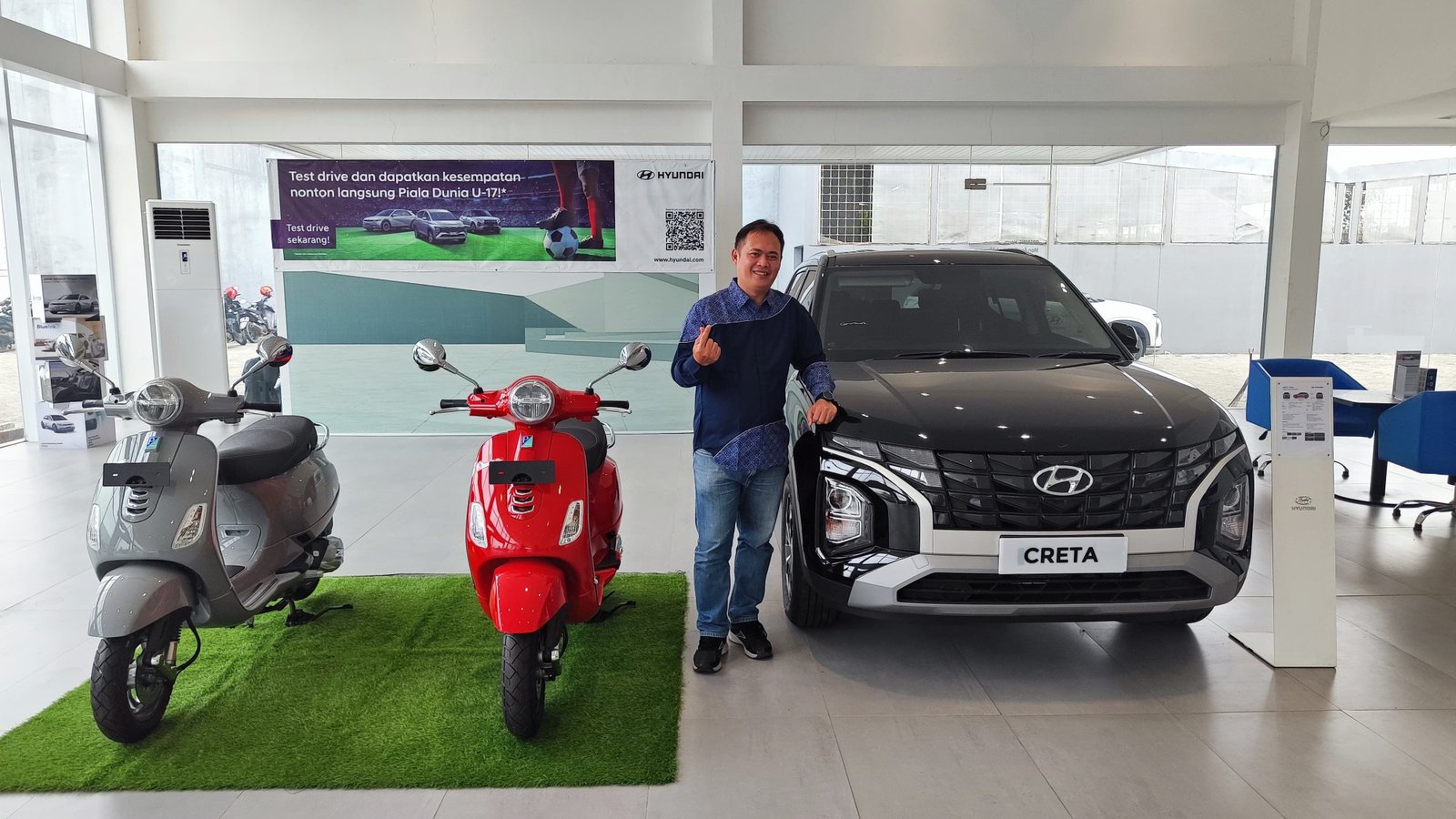 Beli Hyundai Creta Dapat Bonus Vespa Matic Piaggio, Buruan Sebelum Kehabisan!