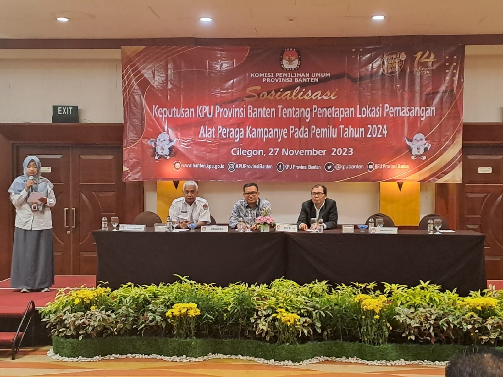 KPU Provinsi Banten Tentukan Mekanisme Kampanye 4 KPU Provinsi Banten Tentukan Mekanisme Kampanye