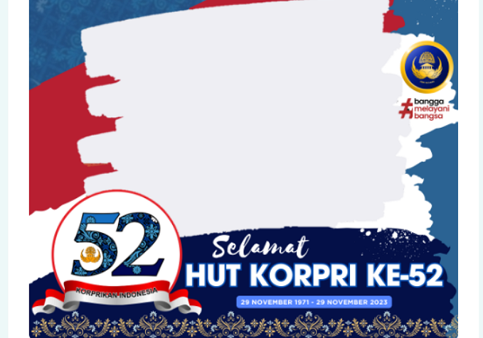 GRATIS! 15 Link Twibbon HUT KORPRI ke-52 Tahun 2023 Desain Keren dan Kekinian, Unggah di Medsos Sekarang 1 GRATIS! 15 Link Twibbon HUT KORPRI ke-52 Tahun 2023 Desain Keren dan Kekinian, Unggah di Medsos Sekarang
