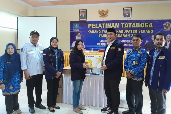 Gelar Pelatihan Tata Boga, Karang Taruna Kabupaten Serang Konsiten Bentuk Wirausaha Muda