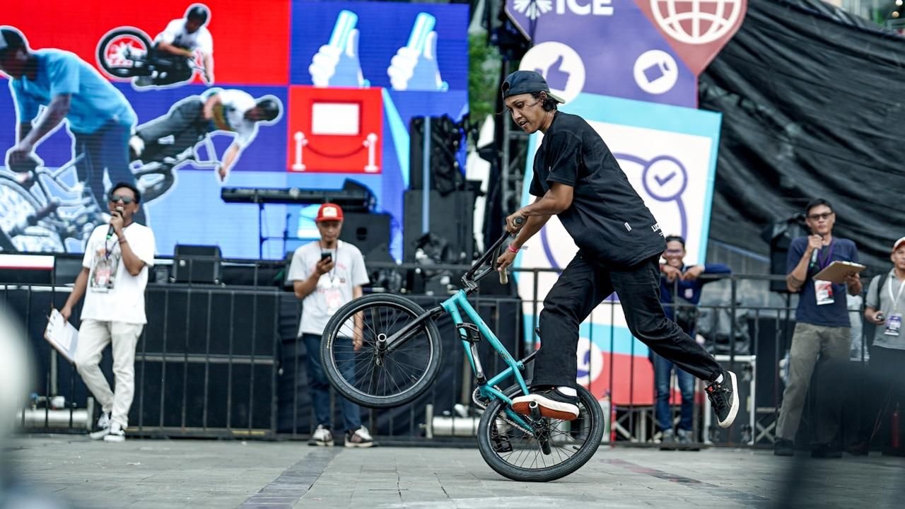 Unjuk Skill Freestyle Menganggumkan, Atlet Asal Pandeglang Sabet Juara 2 Kejurnas BMX 2023