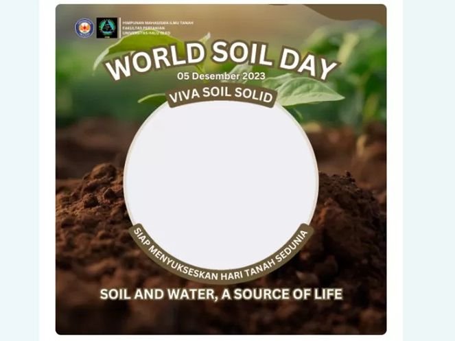 GRATIS! 6 Twibbon Hari Tanah Sedunia 2023 Kekinian, Cocok Dibagikan di Media Sosial