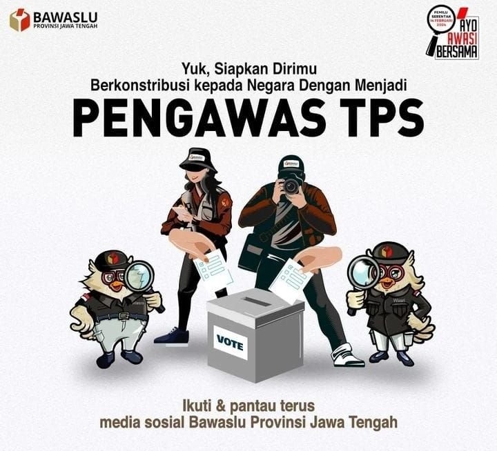 Pendaftaran Pengawas TPS Pemilu 2024 akan Segera Dibuka, Cek Persyaratan dan Dokumen yang Harus Dipersiapkan 6 Pendaftaran Pengawas TPS Pemilu 2024 akan Segera Dibuka, Cek Persyaratan dan Dokumen yang Harus Dipersiapkan