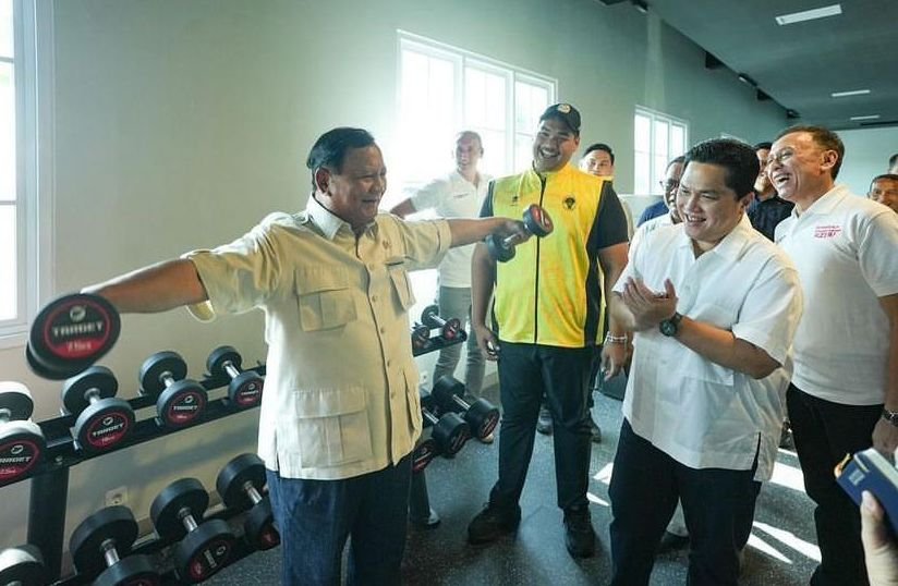 Prabowo Resmikan Garudayaksa Football Academy, Sebut Mimpinya Ingin Lihat Timnas di Piala Dunia