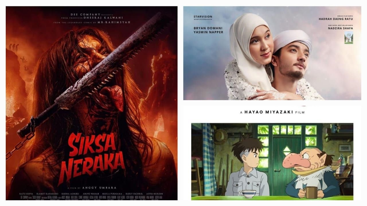 Daftar Film Bioskop Hari ini di Yogyakarta: Ada Siksa Neraka, The Boy and The Heron hingga 172 Days