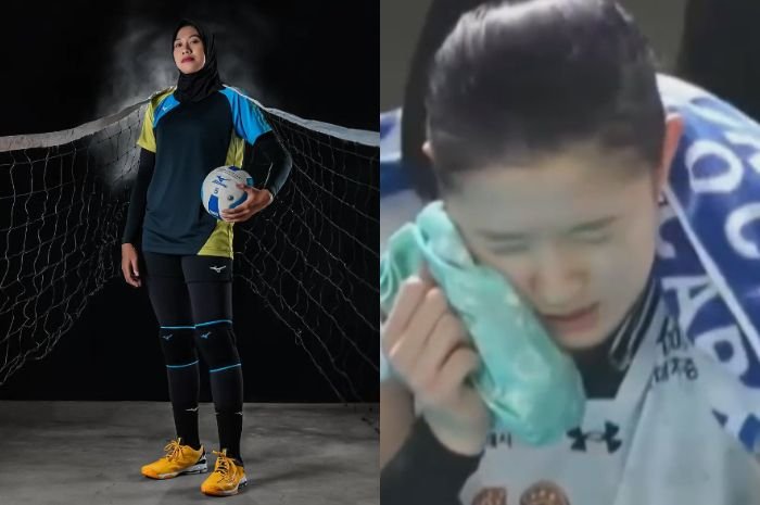 Momen Smash Megawati Hangestri Hantam Pipi Lawan Hingga Terpental, Warganet : Kaya Kena Seruduk Banteng