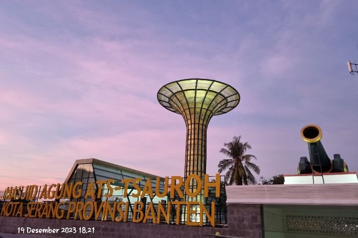 Tinggal Penyerahan, Progres Revitalisasi Masjid Agung Ats Tsauroh Kota Serang Nyaris 100 Persen