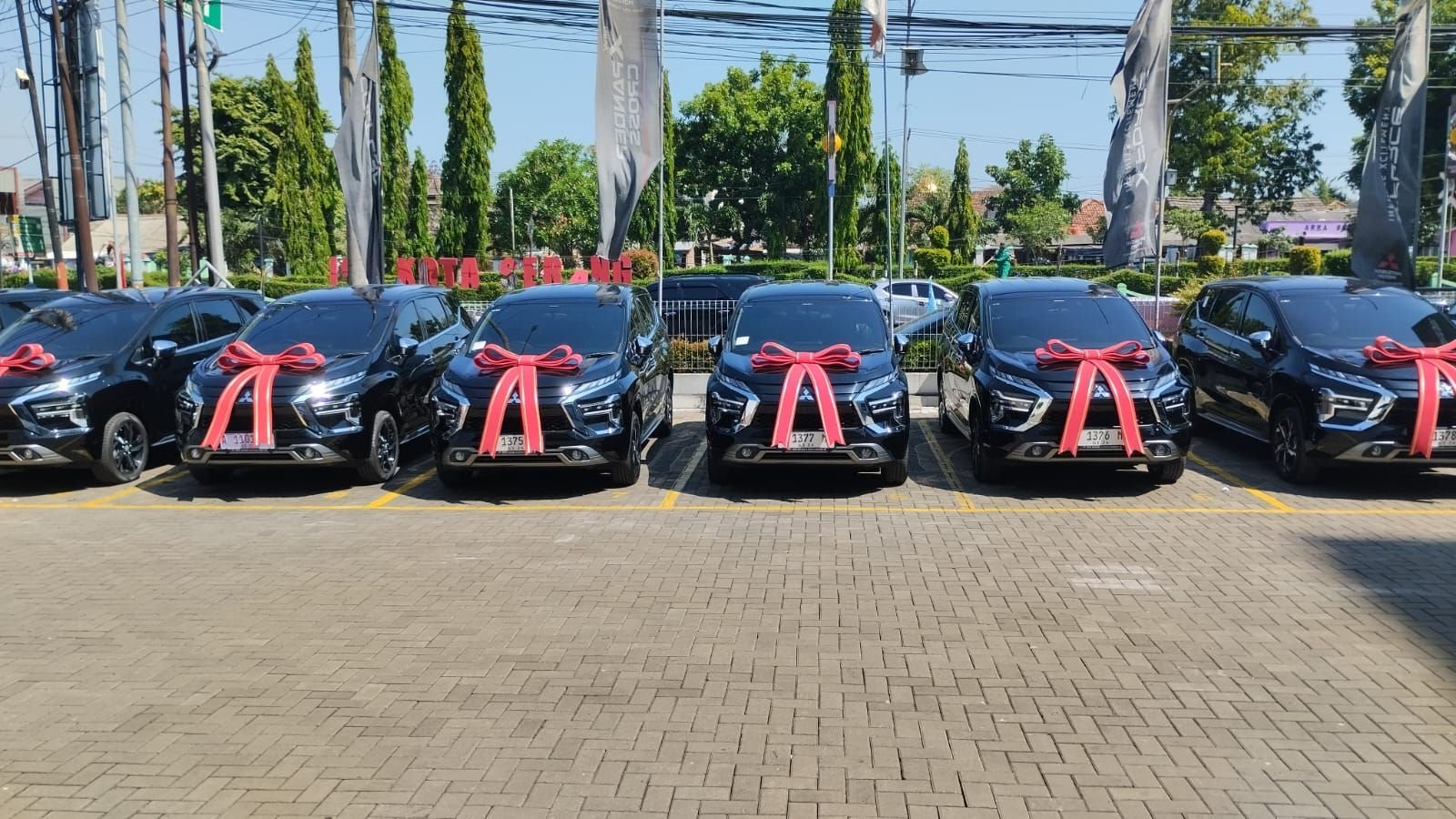 Penyedia Rental Mobil di Serang BTM Borong 7 Unit Xpander, Siap Disewa untuk Tahun Baru