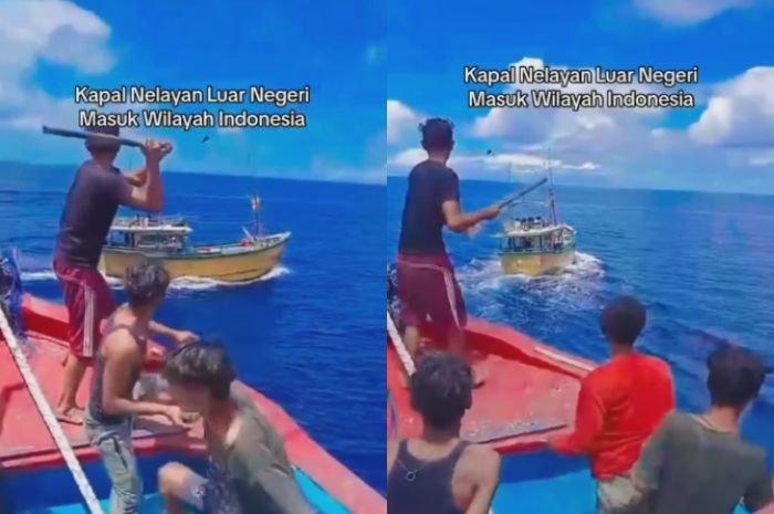 Bikin Kagum! Aksi Heroik Nelayan Indonesia Usir Kapal Asing Pakai Senjata Seadanya 4 Bikin Kagum! Aksi Heroik Nelayan Indonesia Usir Kapal Asing Pakai Senjata Seadanya