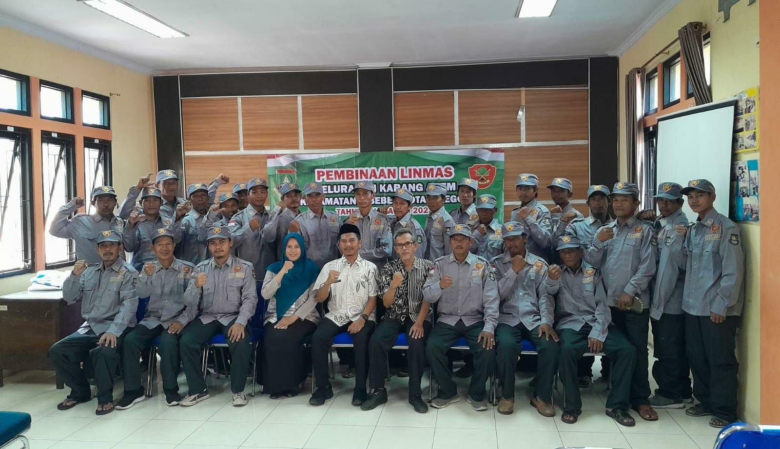 Bukan Pesta Kembang Api, Petugas Linmas Kelurahan Karangasem Kota Cilegon Diminta Lakukan Ini