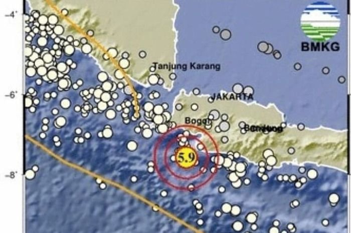 Gempa Berkekuatan 5,9 Guncang Bayah Kabupaten Lebak, Warga Pandeglang Sempat Kalang Kabut 7 Gempa Berkekuatan 5,9 Guncang Bayah Kabupaten Lebak, Warga Pandeglang Sempat Kalang Kabut