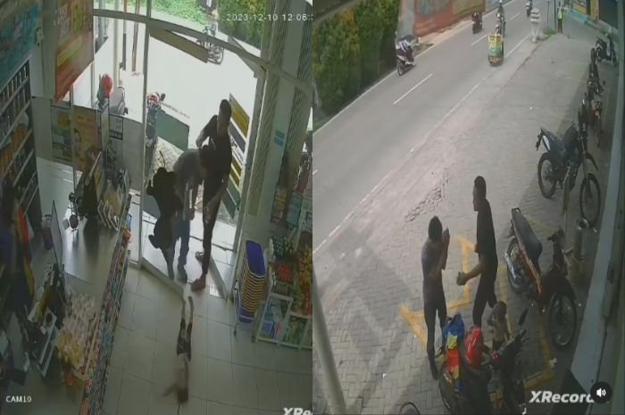 Entah Siapa yang Salah? Pria di Kota Serang Pukuli Pegawai Indomaret karena Anaknya Terjatuh