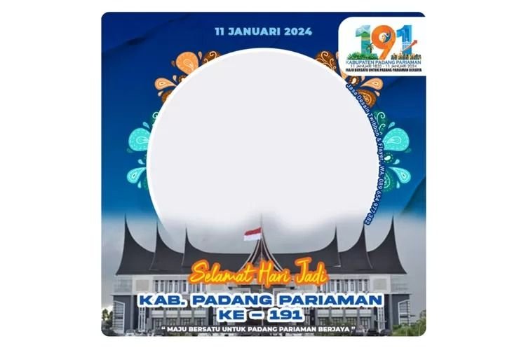 Tinggal Salin! 15 Ucapan Selamat HUT Kabupaten Padang Pariaman yang ke-191, Cocok Dijadikan Caption Medsos
