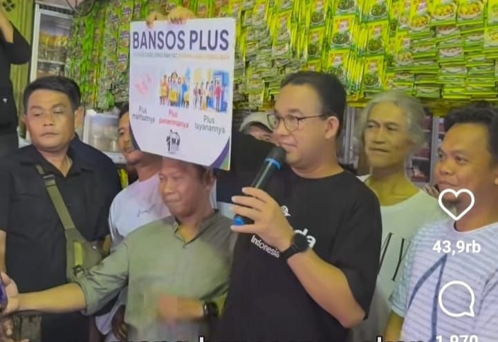 Di Pasar Segiri Samarinda, Anies Tawarkan Bansos Plus 1 Di Pasar Segiri Samarinda, Anies Tawarkan Bansos Plus