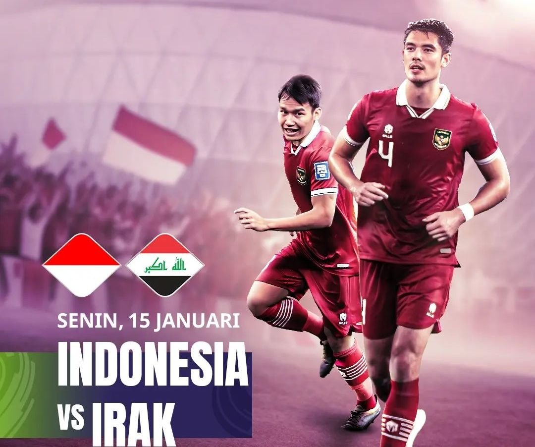 Tinggal Klik! Link Live Streaming Indonesia vs Irak, Matchday 1 Piala Asia 2023 Malam ini 15 Januari 2024 1 Tinggal Klik! Link Live Streaming Indonesia vs Irak, Matchday 1 Piala Asia 2023 Malam ini 15 Januari 2024