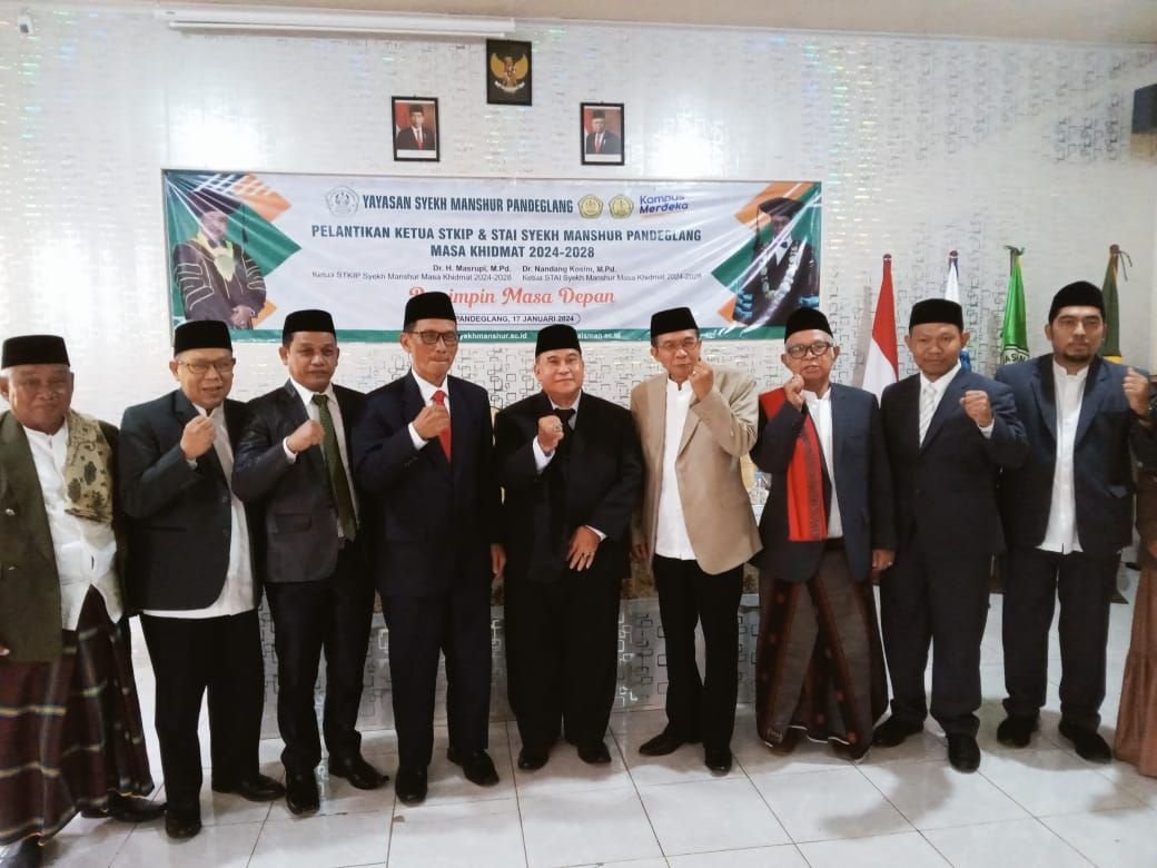 Dr Nandang Kosim Nakhodai STAI Syekh Manshur, Dr Masrupi Ketuai STKIP