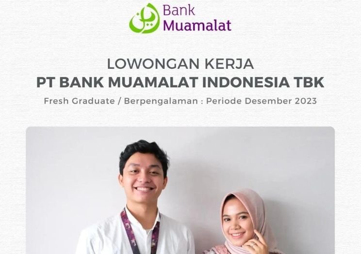 Yakin Tak Tertarik? Info Lowongan Kerja Bank Mualamat Buat Kamu Lulusan SMA hingga S1