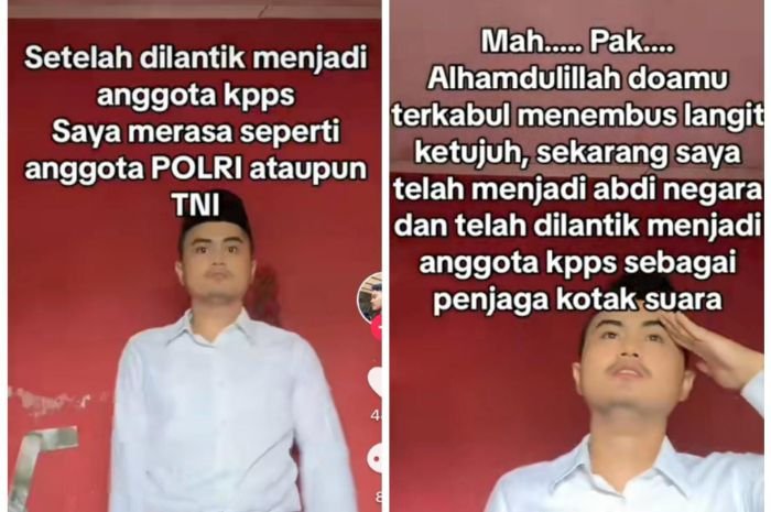 Kisah Lucu Perjalanan Rizky Erlangga Menjadi Anggota KPPS, Ternyata Dulu Pernah Melamar Menjadi Abdi Negara