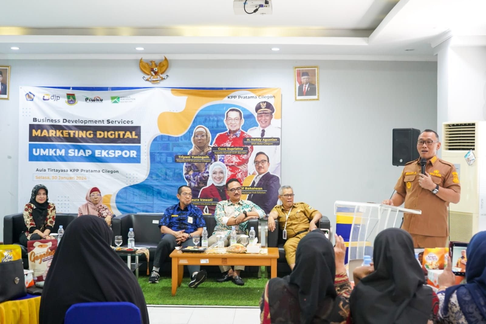 Tekan Pengangguran, Kanwil DJP Banten Latih UMKM di Cilegon Agar Bisa Ekspor