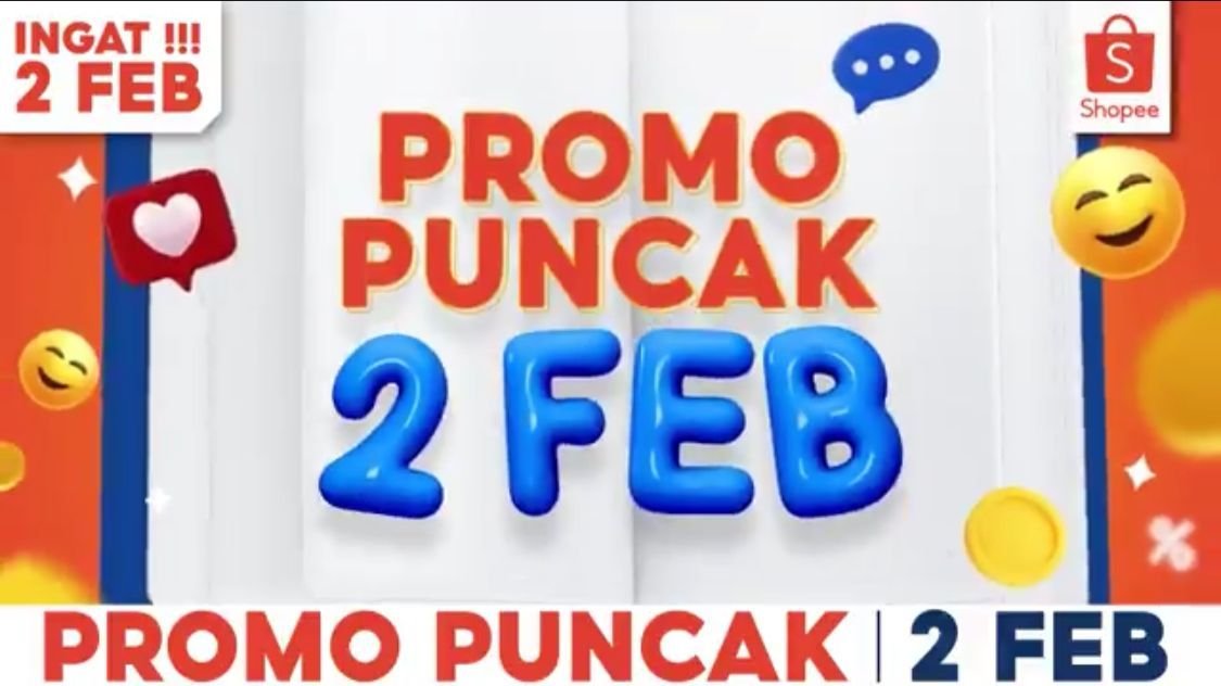 Dijamin Diskon! 9 Kode Voucher Shopee 2.2 Februari 2024, Big Sale Potongan hingga 80 Persen dan Gratis Ongkir 3 Dijamin Diskon! 9 Kode Voucher Shopee 2.2 Februari 2024, Big Sale Potongan hingga 80 Persen dan Gratis Ongkir
