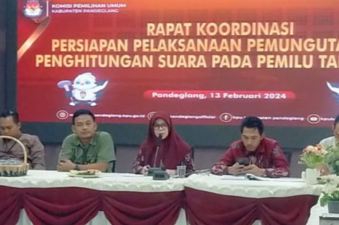Jangan Golput, KPU Pandeglang Jamin Pemungutan dan Penghitungan Suara Pemilu 2024 Aman