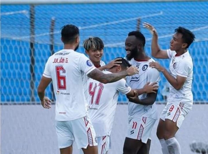 Tundukan Persikabo 1973, Arema Sementara Lepas dari Jurang Degradasi 3 Tundukan Persikabo 1973, Arema Sementara Lepas dari Jurang Degradasi