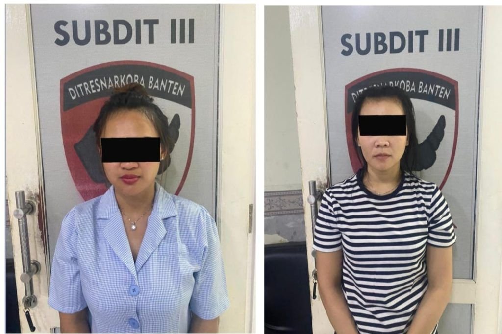 Hendak Pesta Sabu, Dua Wanita di Kota Serang Dibekuk Polisi