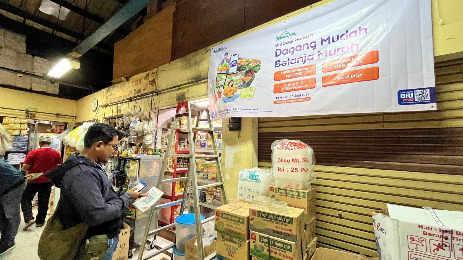 BRI Regional Office Jakarta 3 Gelar Pasar Ramadhan 2024 di 23 Titik di Banten, Jakbar dan Kalbar