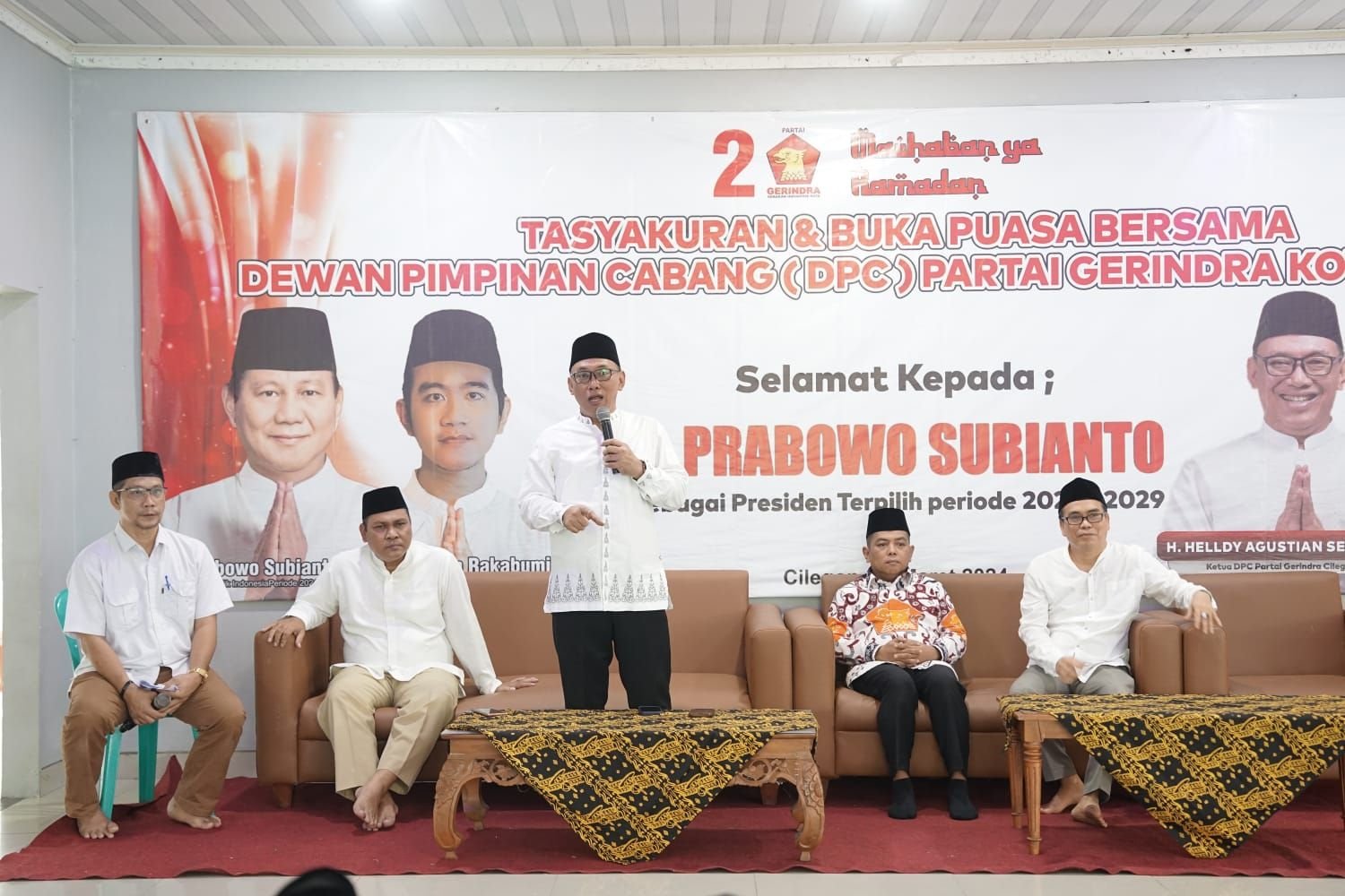 Helldy Agustian Gelar Tsyakuran dan Bukber Pengurus dan Gerindra, Ceritakan Doanya Setiap Waktu untuk Kemenangan Prabowo Presiden Selama Pemilu