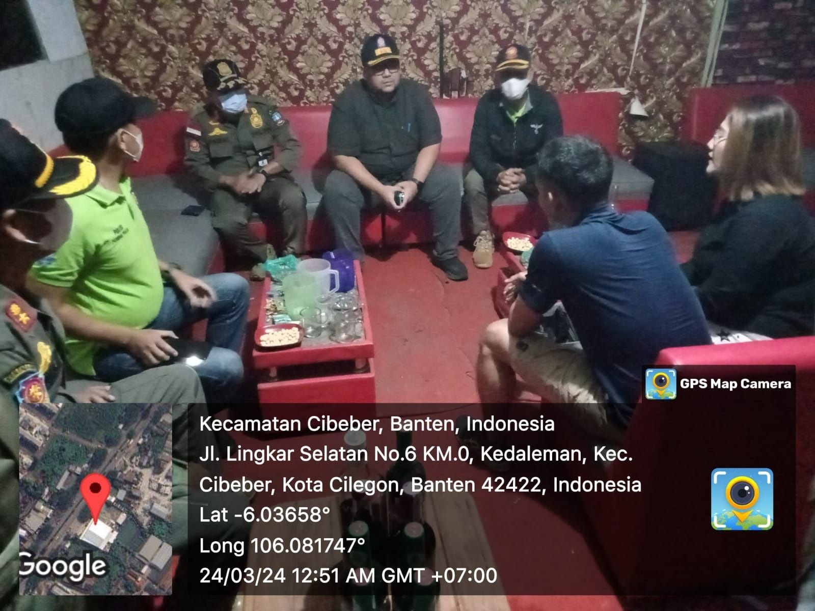 Nah Lho Awas Jangan Main-Main Soalnya Satpol PP Kabupaten Serang Bakal Gusur Warem di JLS