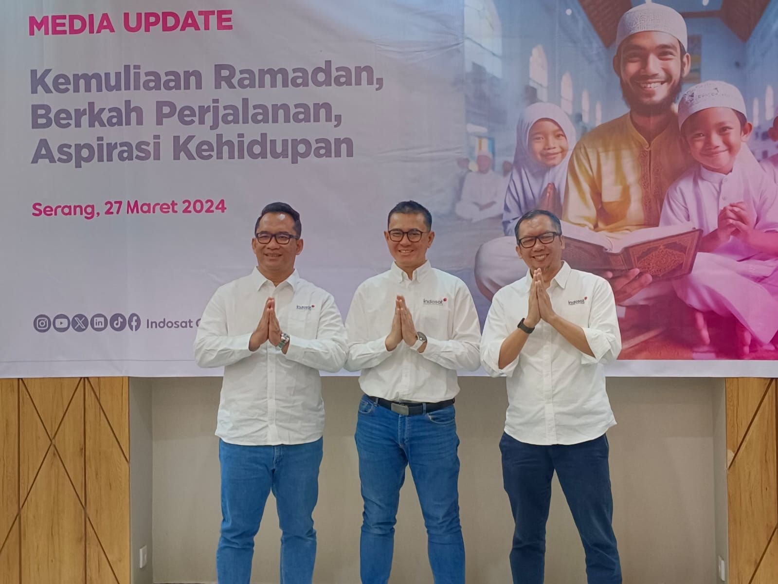 Indosat Dorong Ekonomi Warga Banten Lewat Marbot Masjid 6 Indosat Dorong Ekonomi Warga Banten Lewat Marbot Masjid