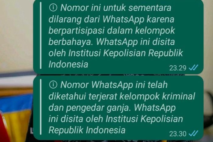 Gampang, Cara Buat Prank WhatsApp Disita Kepolisian yang Viral di TikTok, Teman Auto Kaget 1 Gampang, Cara Buat Prank WhatsApp Disita Kepolisian yang Viral di TikTok, Teman Auto Kaget