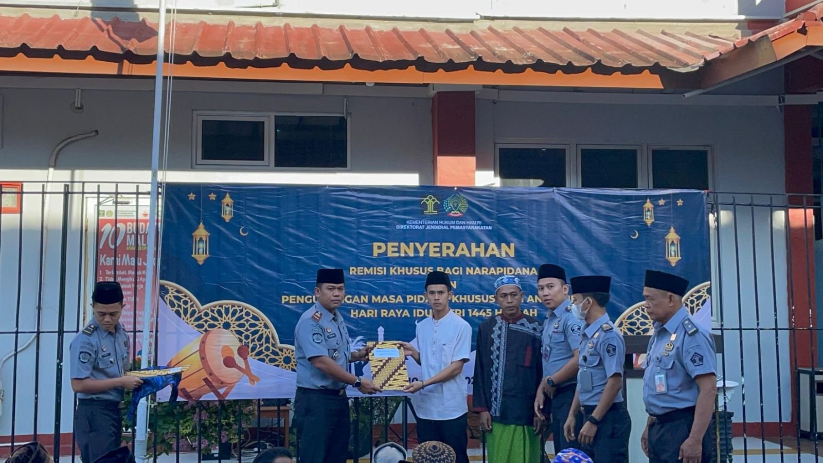 232 Narapidana Lapas Rangkasbitung Peroleh Remisi, 2 Orang Langsung Bebas