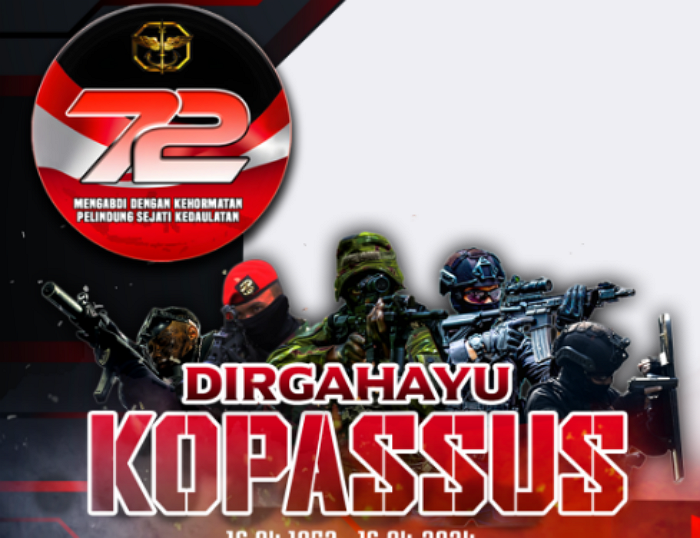 15 Ucapan Selamat HUT Kopassus ke-72 Tahun 2024, Penuh Makna dan Motivasi Cocok jadi Caption Media Sosial 1 15 Ucapan Selamat HUT Kopassus ke-72 Tahun 2024, Penuh Makna dan Motivasi Cocok jadi Caption Media Sosial