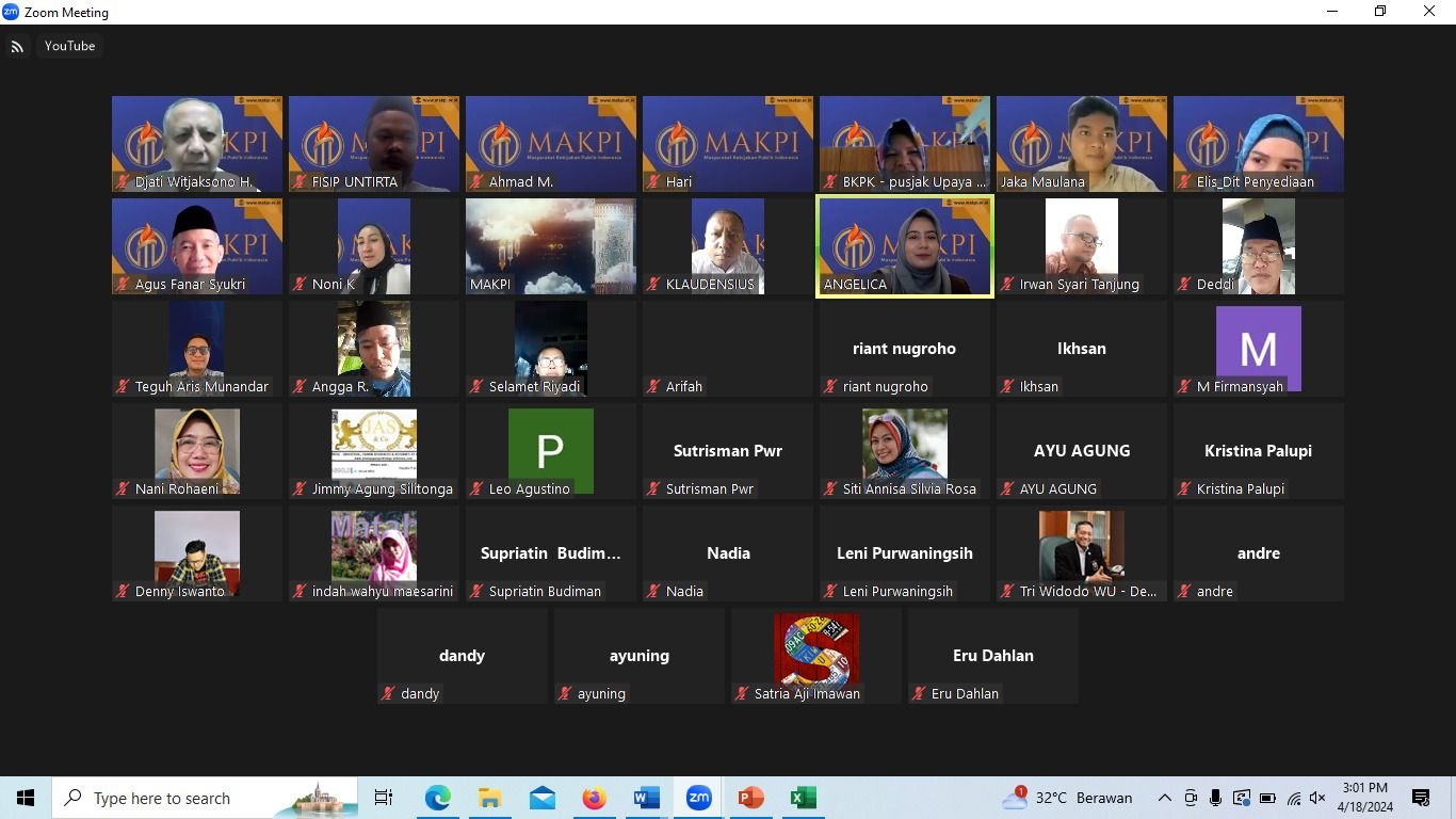 Halal bi Halal MAKPI Menerawang Kebijakan Publik Pemerintahan Baru Indonesia 2024-2029 1 Halal bi Halal MAKPI Menerawang Kebijakan Publik Pemerintahan Baru Indonesia 2024-2029