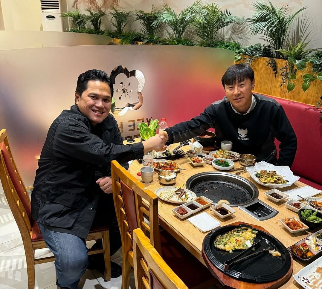 Resmi! Erick Thohir Sepakat dengan STY Lanjutkan Kerjasama Hingga Tahun 2027