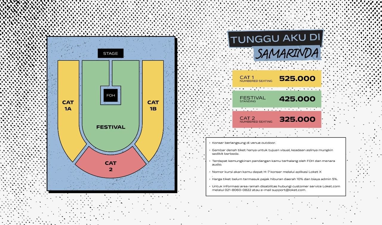 Siap-siap WAR! Ini Link Beli Tiket Konser Sheila On 7 2024 di Samarinda, Lengkap dengan Harga dan Kategorinya