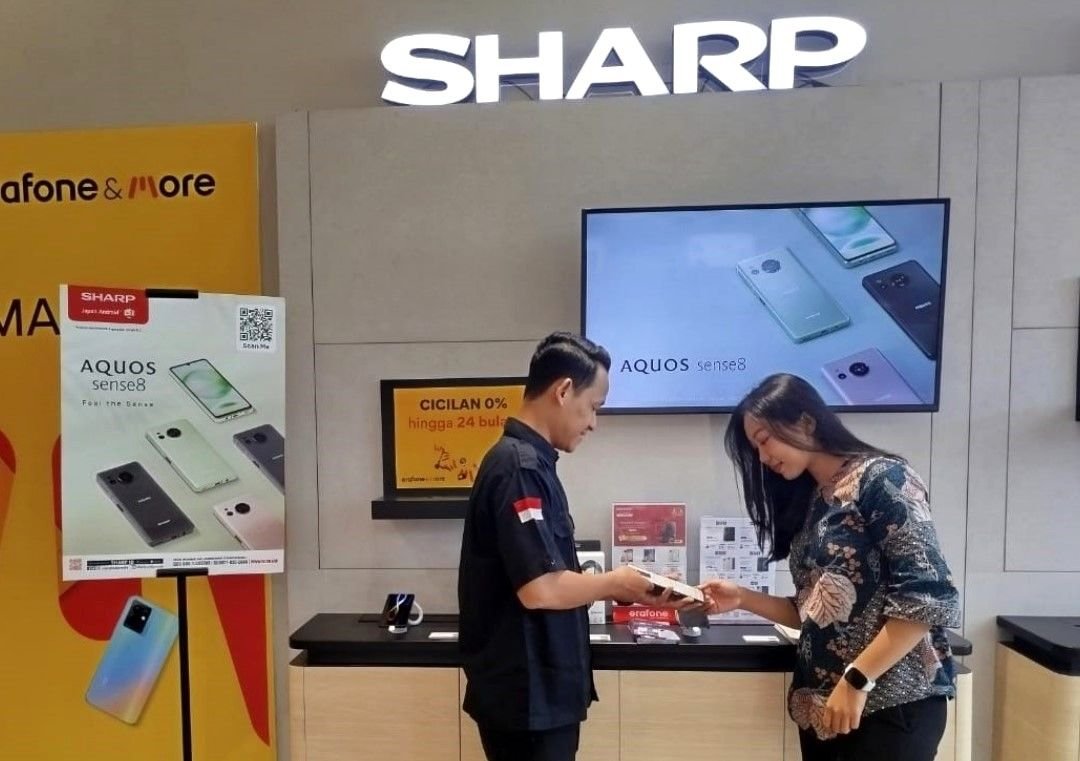 Antusias Pengguna Gadget Meningkat, Sharp Ekspansi Pasar Smartphone ke Kota Besar
