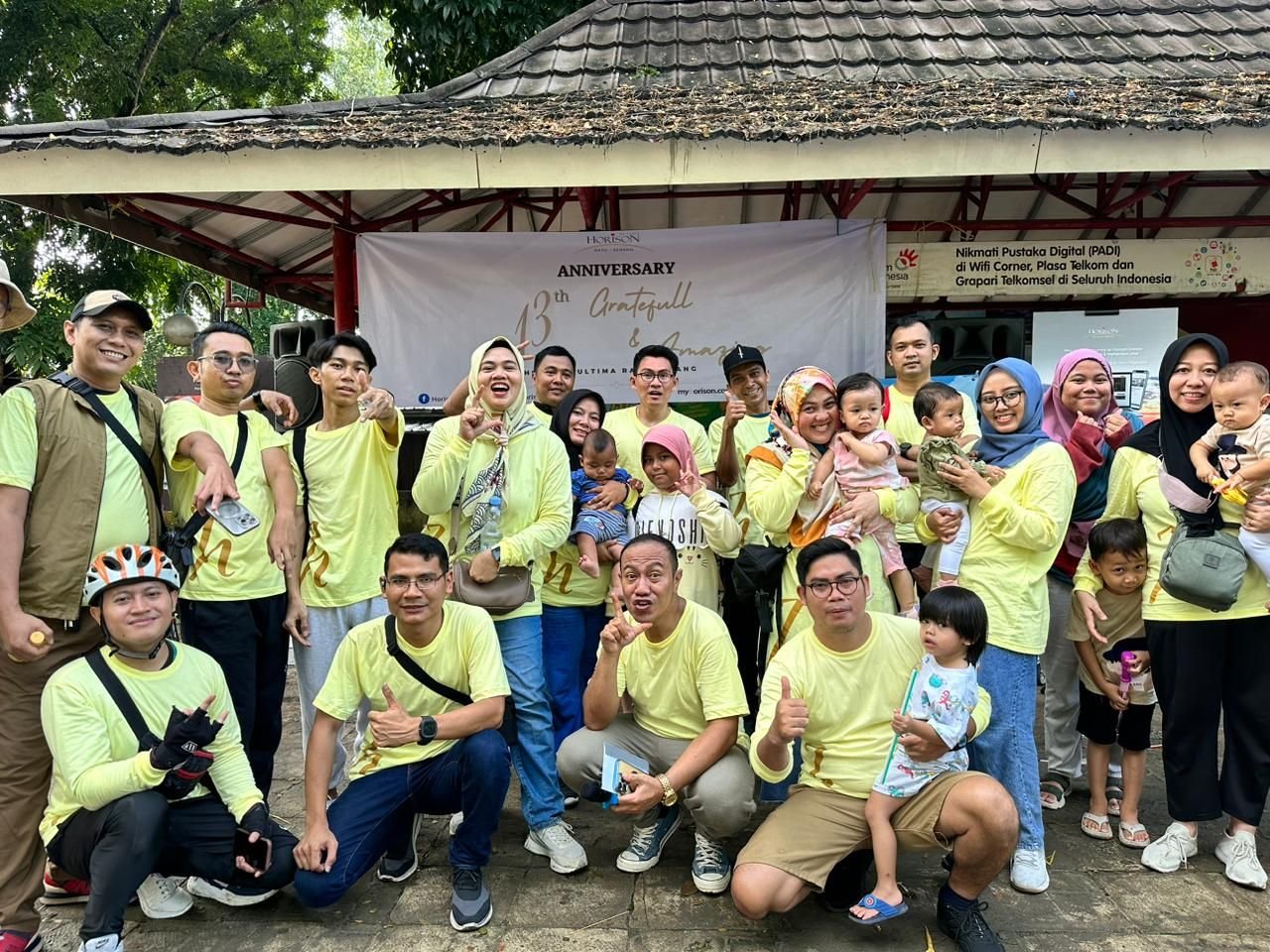 Anniversary ke-13 Horison Ultima Ratu Serang Bagi-bagi 130 Voucher Makan di Santan Resto