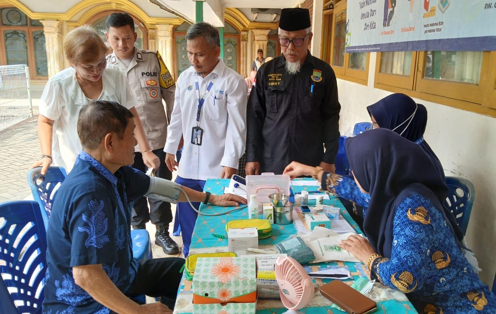 Warga Komplek Damkar Minta Posbindu RSKM Cilegon Digelar Rutin