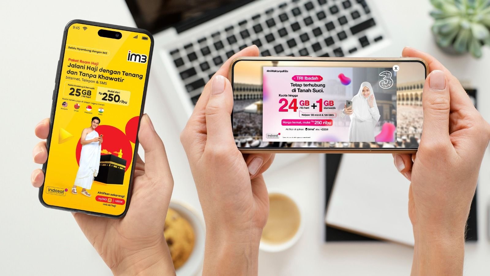 Paket Internet Haji dan Umrah Indosat, Rp250 Ribu Bisa Bebas Browsing hingga 24 GB 4 Paket Internet Haji dan Umrah Indosat, Rp250 Ribu Bisa Bebas Browsing hingga 24 GB