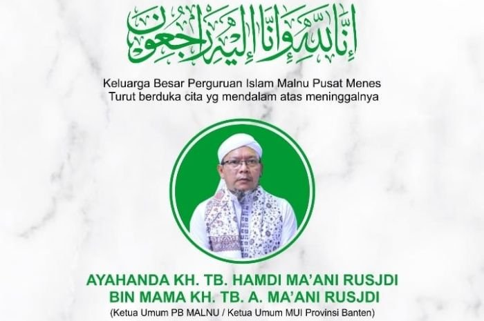 Masyarakat Banten Diminta Gelar Shalat Gaib Doakan KH Hamdi Maani 8 Masyarakat Banten Diminta Gelar Shalat Gaib Doakan KH Hamdi Maani