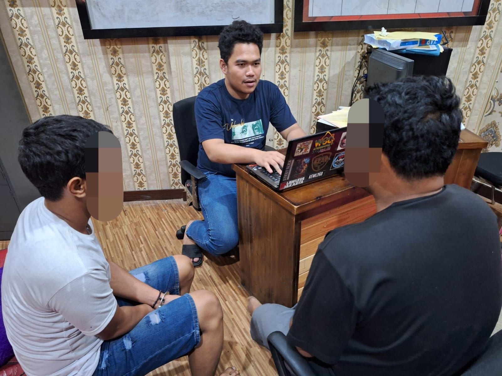 Masih Dalam Pengaruh Narkoba, Pria Asal Lampung Ditangkap Anggota Polres Serang