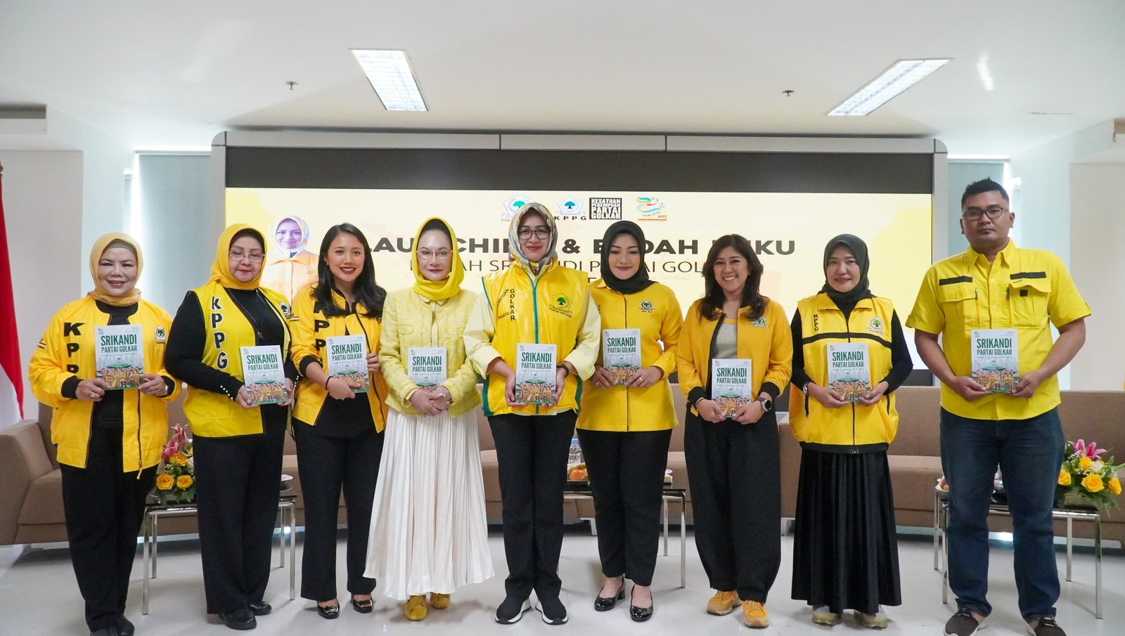 KPPG Luncurkan Buku Srikandi Golkar, Airin Puji Kepemimpinan Airlangga