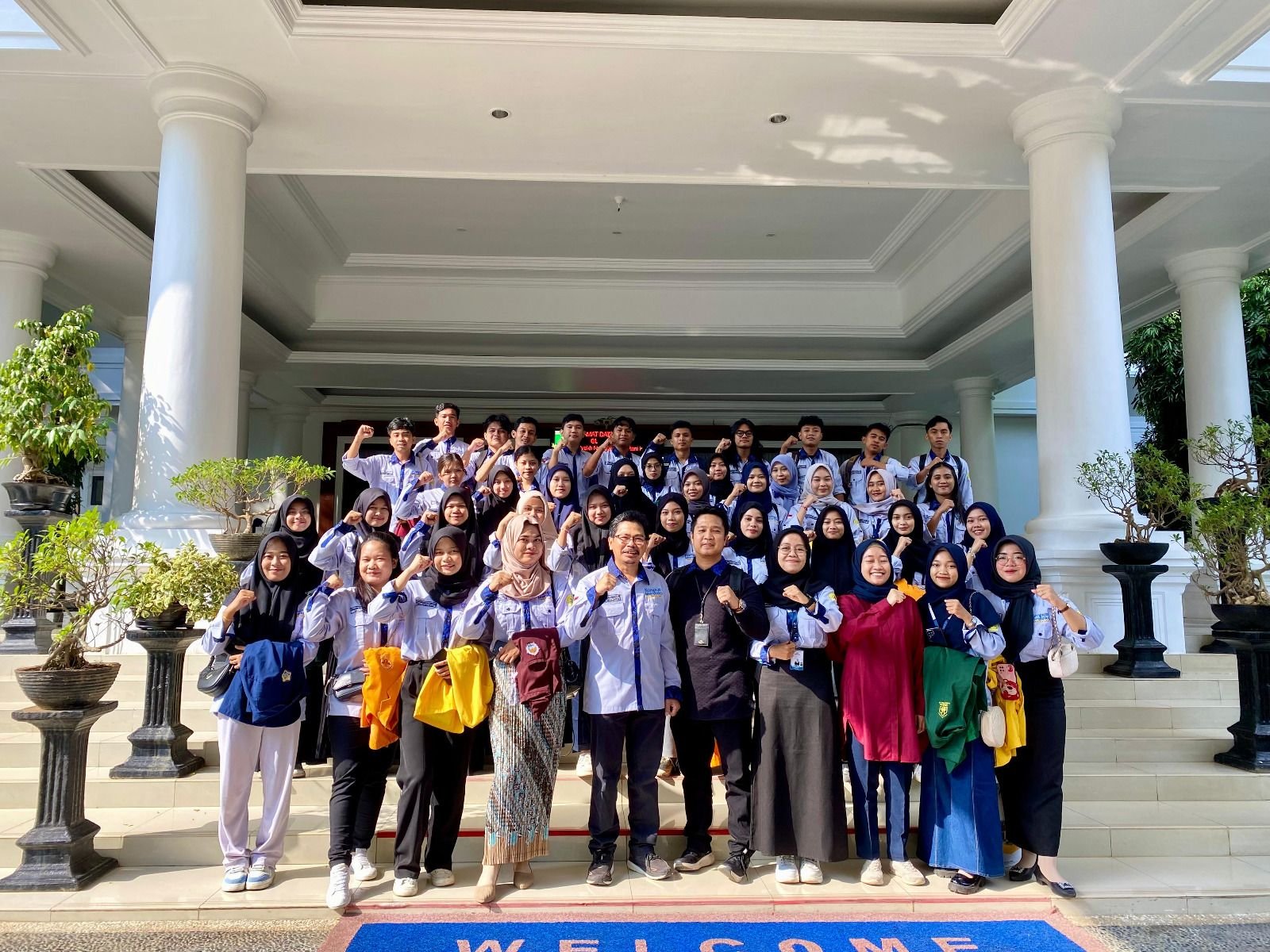 PMM Batch 4 Untirta Kunjungi Pendopo Gubernur Banten, Ini yang Dilakukan