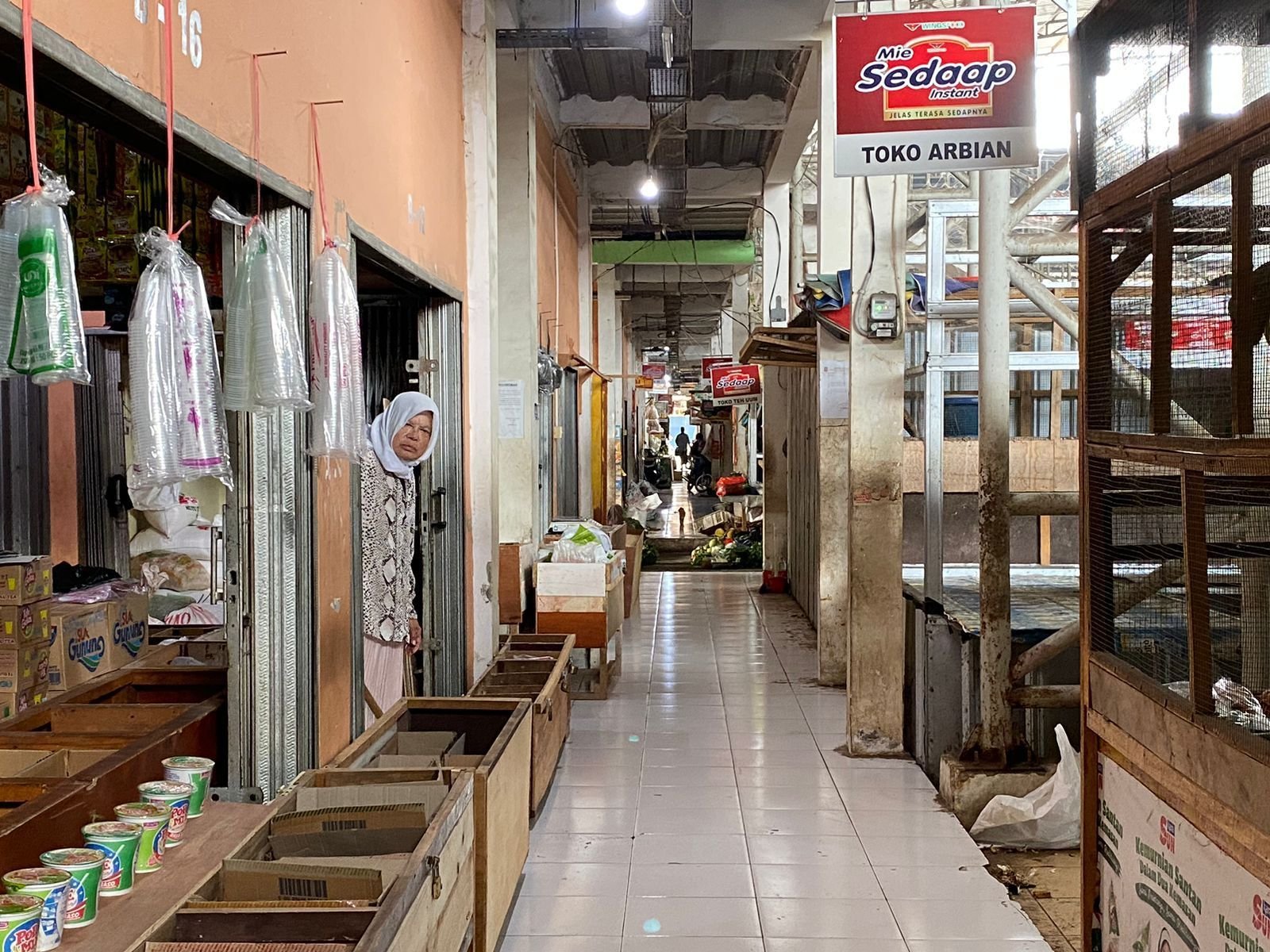 Pedagang Pasar Blok F Kota Cilegon Nunggak Sewa Kios Bertahun-tahun, UPTD Baru Akan Inventarisasi