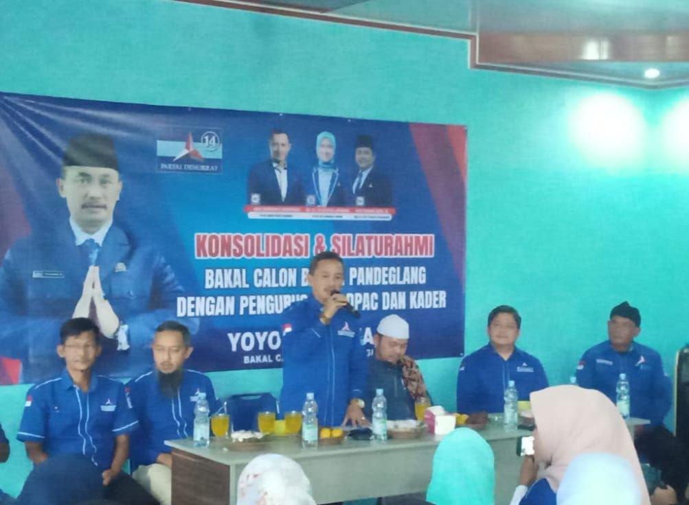 Sambut Pilkada, Yoyon Konsolidasikan Kader Partai Sesuai Rekom DPP 2 Sambut Pilkada, Yoyon Konsolidasikan Kader Partai Sesuai Rekom DPP