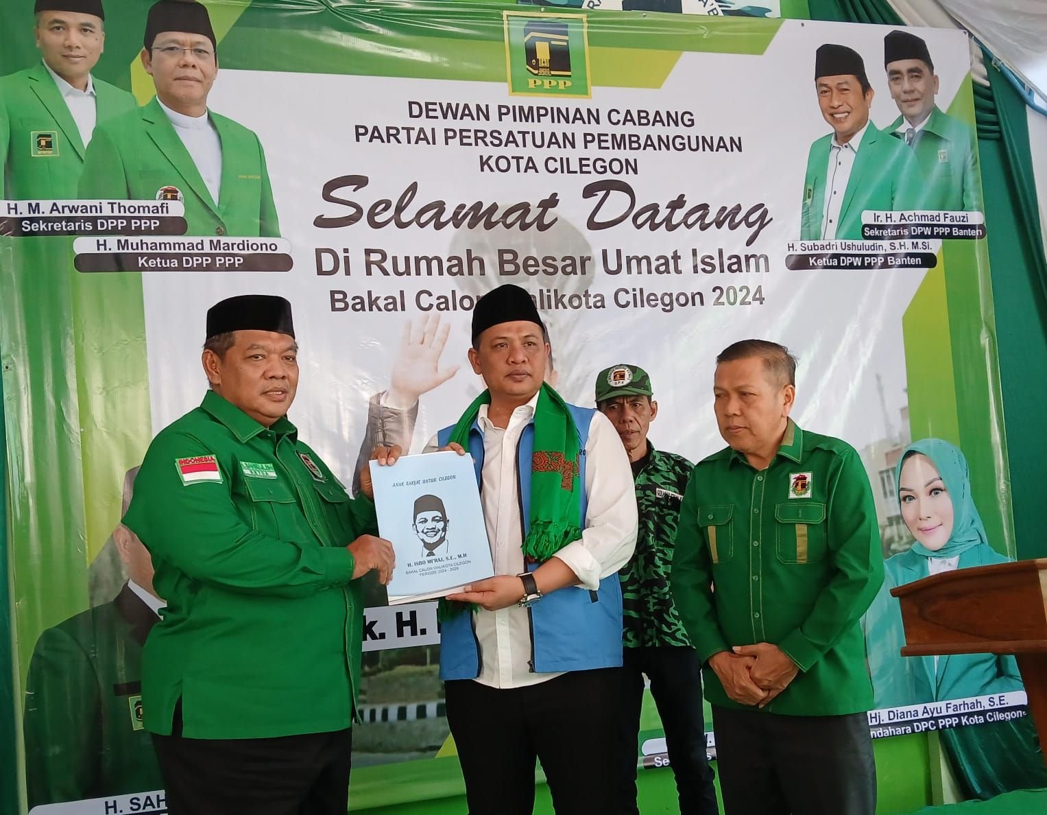 Dinilai Matang di Legislatif, PPP Kota Cilegon Gabung ke Gerbong Isro–Uyun